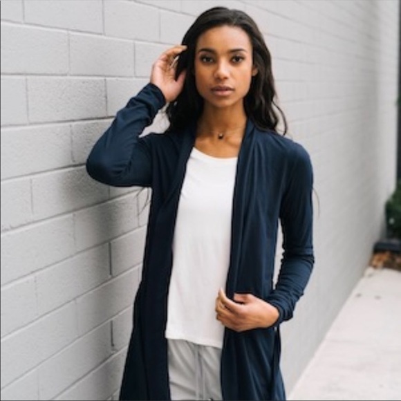 ZYIA Sweaters - Brand New Zyia Navy Everyday Cardigan